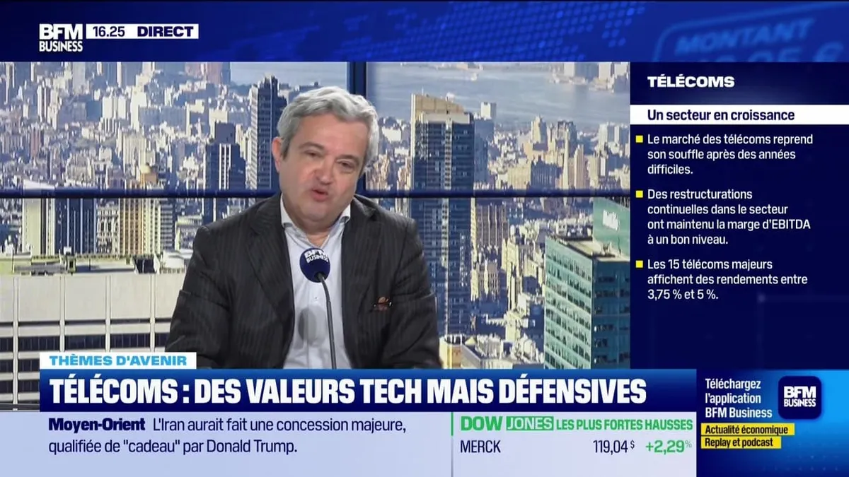 "Le potentiel des valeurs télécoms" - 25/03