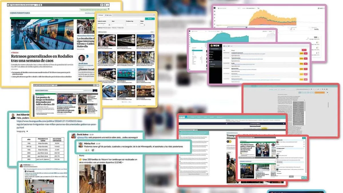 
                        Aquí y ahora, ‘La Vanguardia’ en las pantallas de los lectores
                    