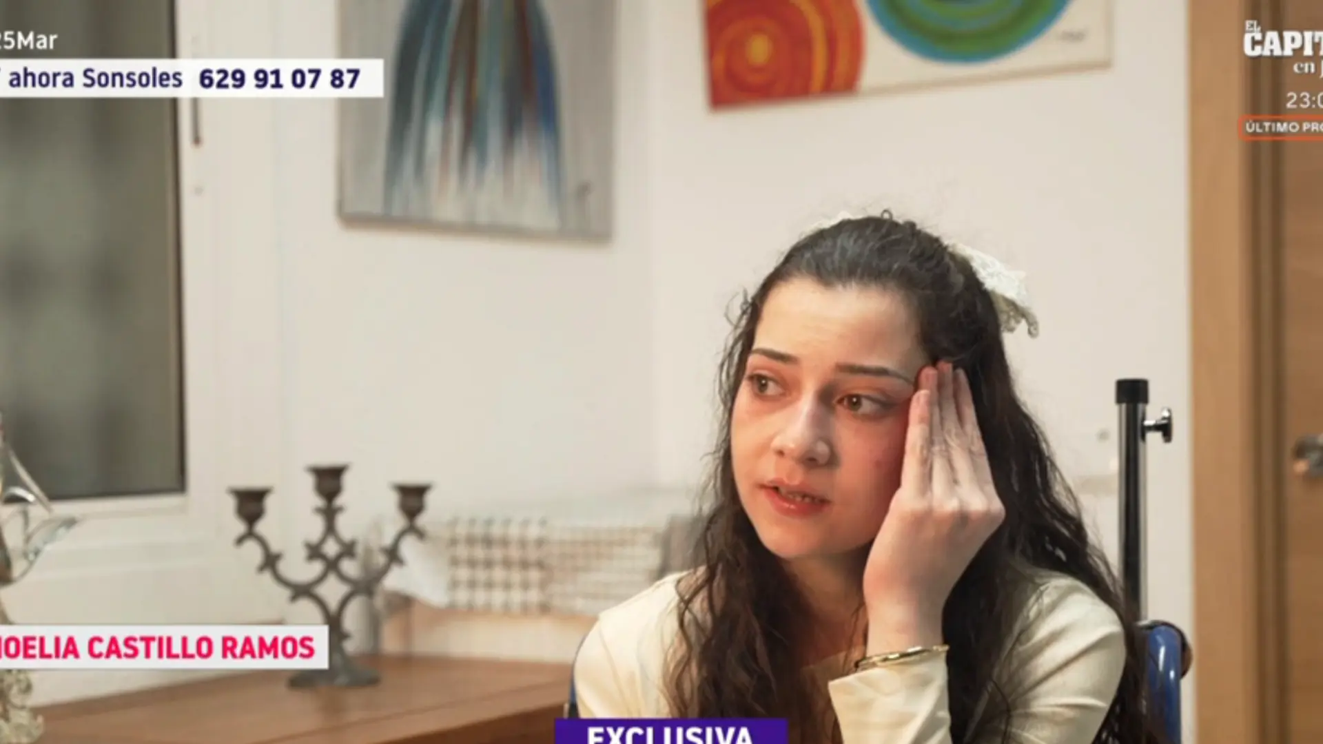 
         El duro testimonio de Noelia Castillo antes de recibir mañana la eutanasia: "Por fin lo he conseguido" 
    