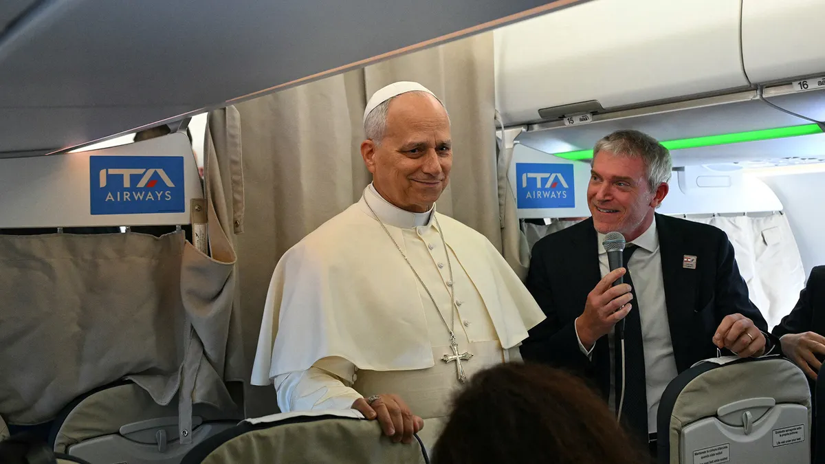 Pope Leo says two-state is ‘only solution’ for Israel-Palestine