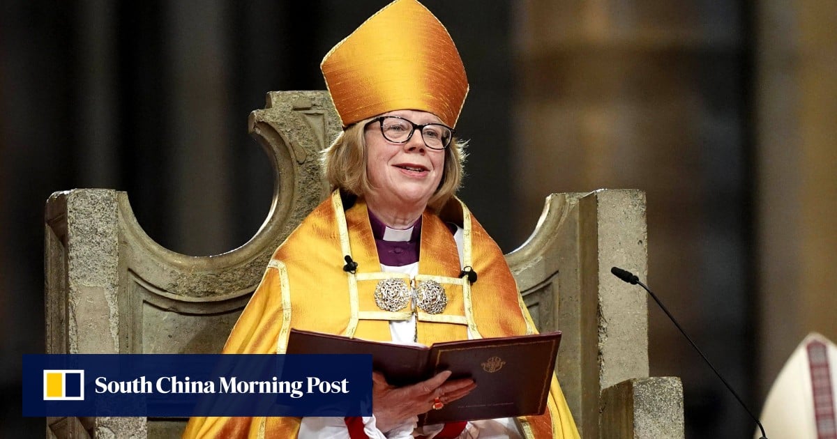 Ex-nurse enthroned as first female Archbishop of Canterbury