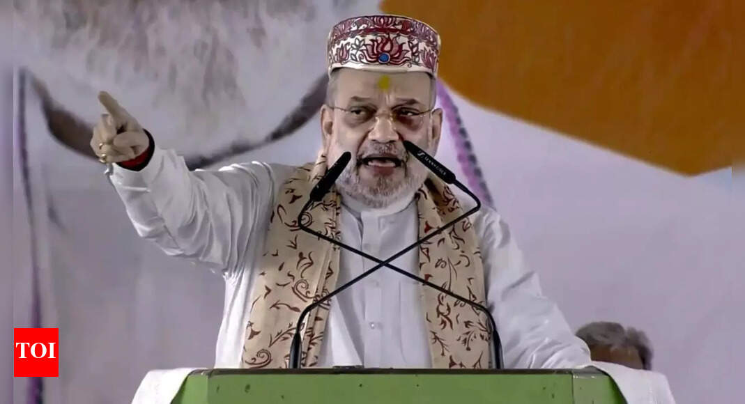 'PM, CM seats not vacant for your sons': Shah attacks Lalu & Sonia for dynastic politics