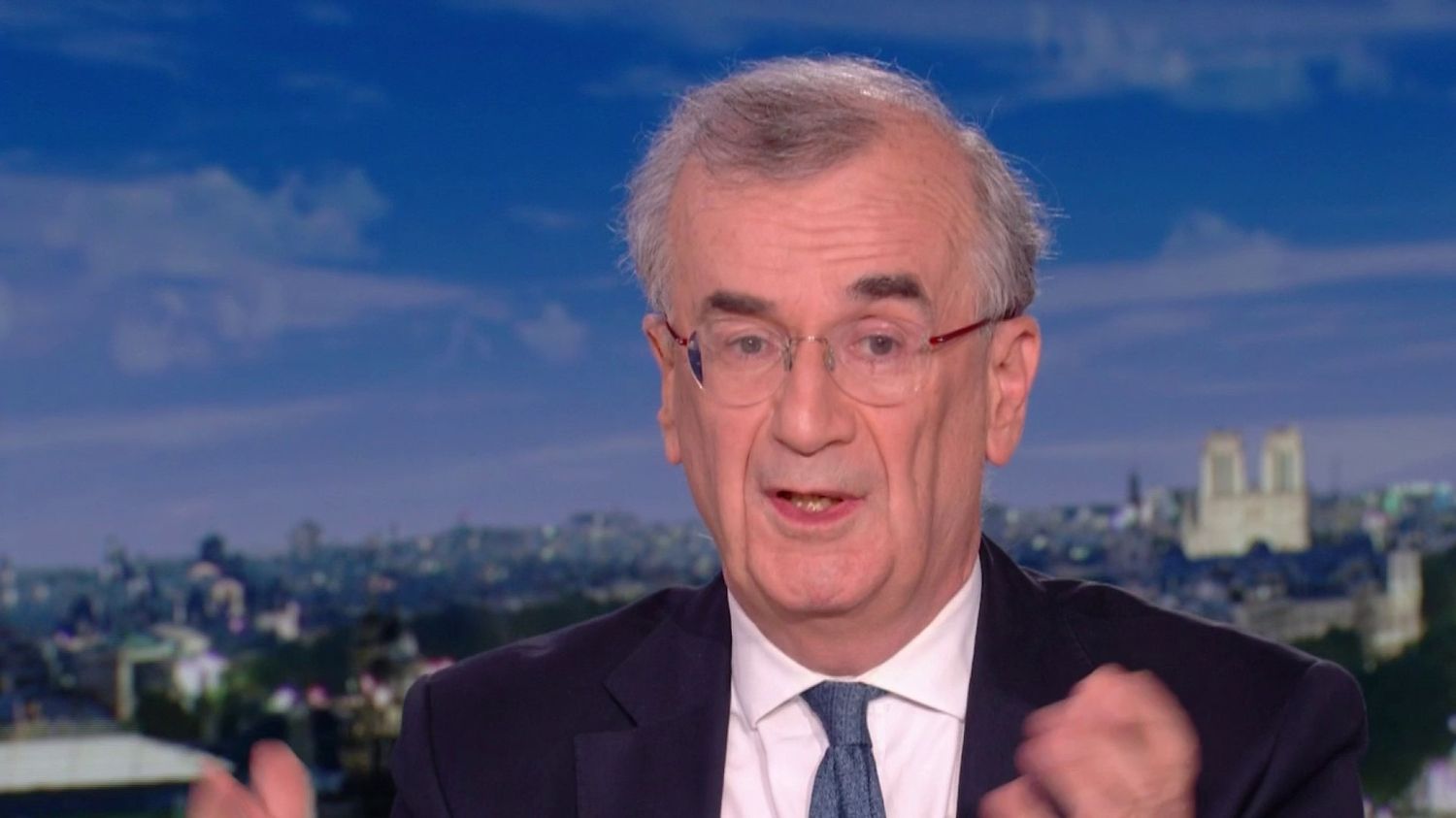 Il n'y aura pas de "récession" malgré la guerre au Moyen-Orient, anticipe le gouverneur de la Banque de France