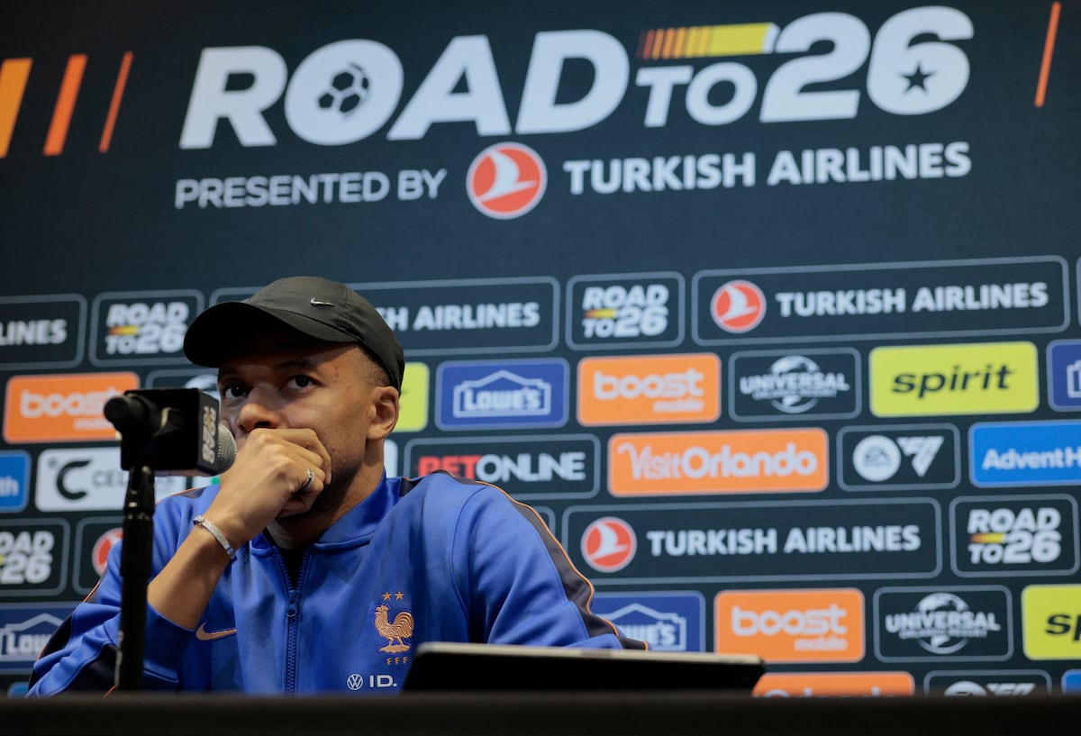 Kylian Mbappé: “La información de que me examinaron la rodilla equivocada no es cierta”