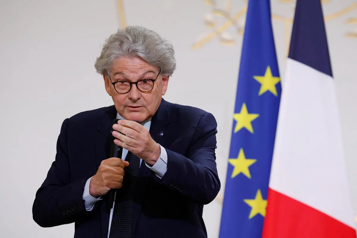 Thierry Breton : « Il faut inscrire dans la Constitution française une règle d’or limitant le déficit public à 1 % du PIB à l’horizon 2032 »