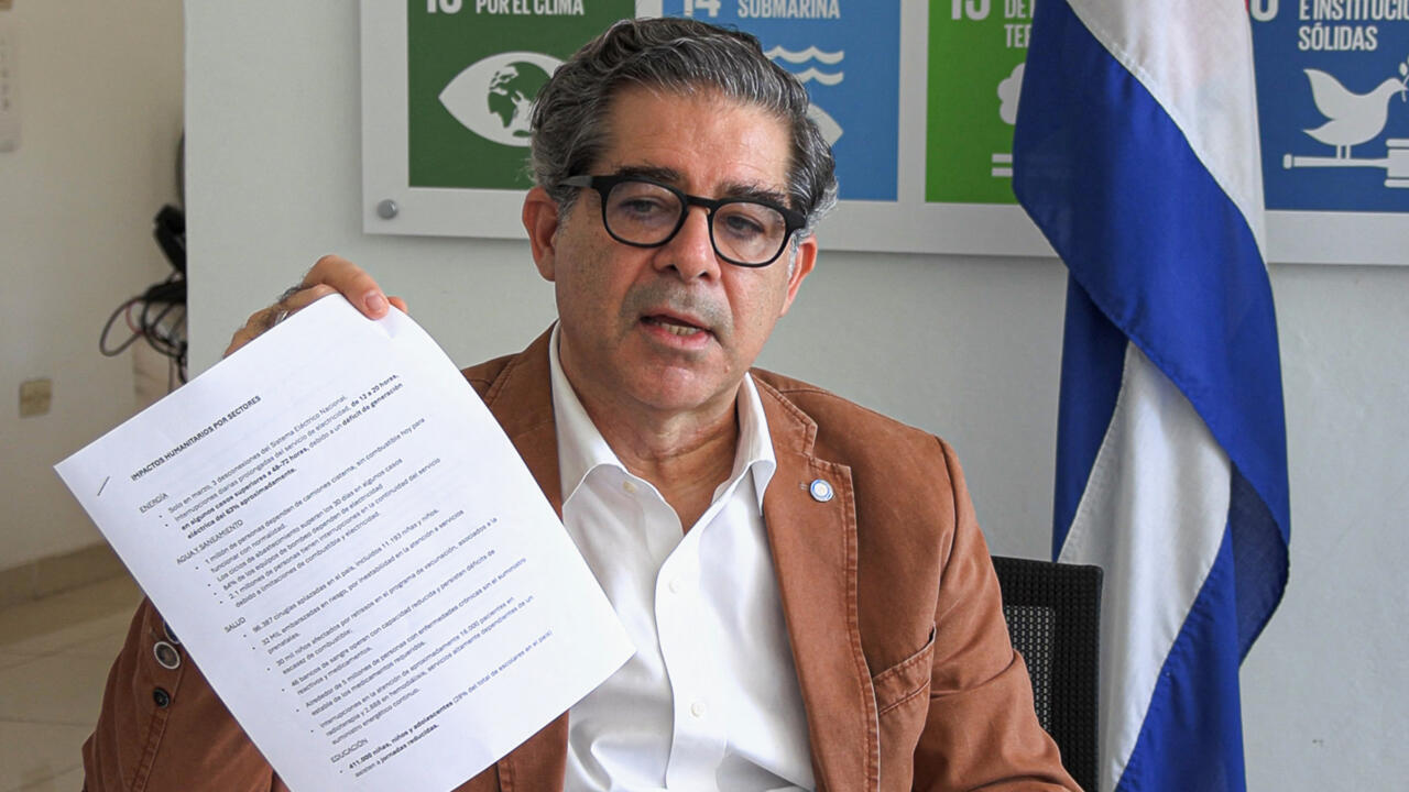 Cuba: un plan d'aide d'urgence en discussion à l'ONU pour éviter un «effondrement humanitaire»