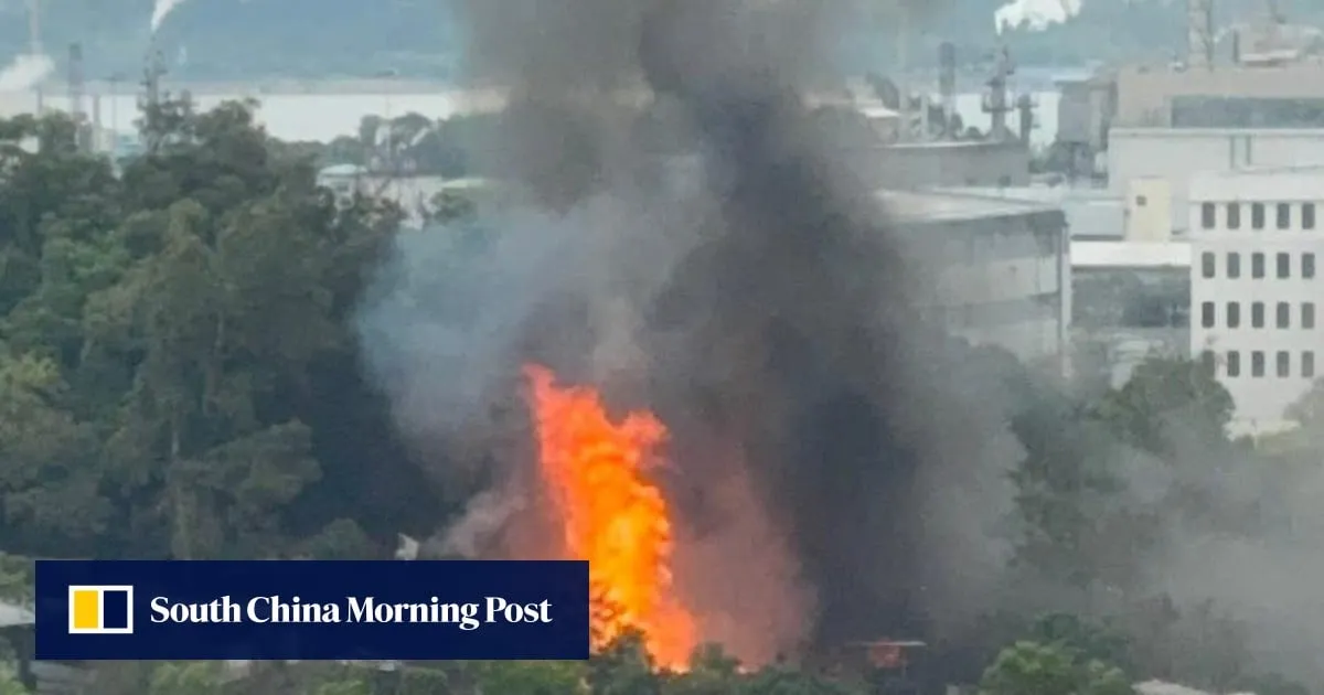 6 injured in explosion at Hong Kong recycling yard