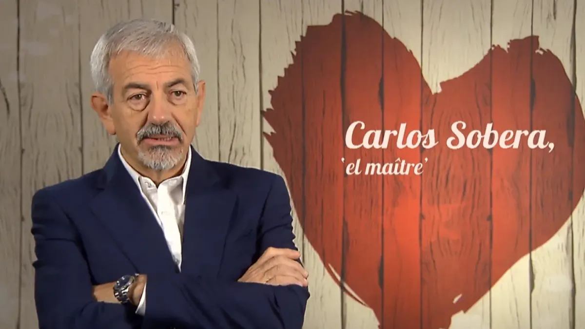 Carlos Sobera revela cómo acabó siendo el presentador de 'First Dates' y por qué lleva ahí diez años