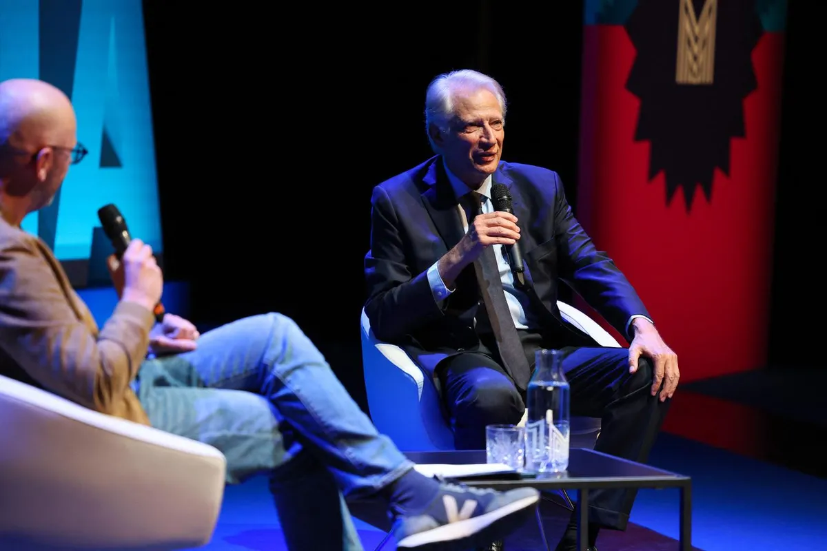 Au festival Séries Mania, à Lille, la leçon de géopolitique de Dominique de Villepin