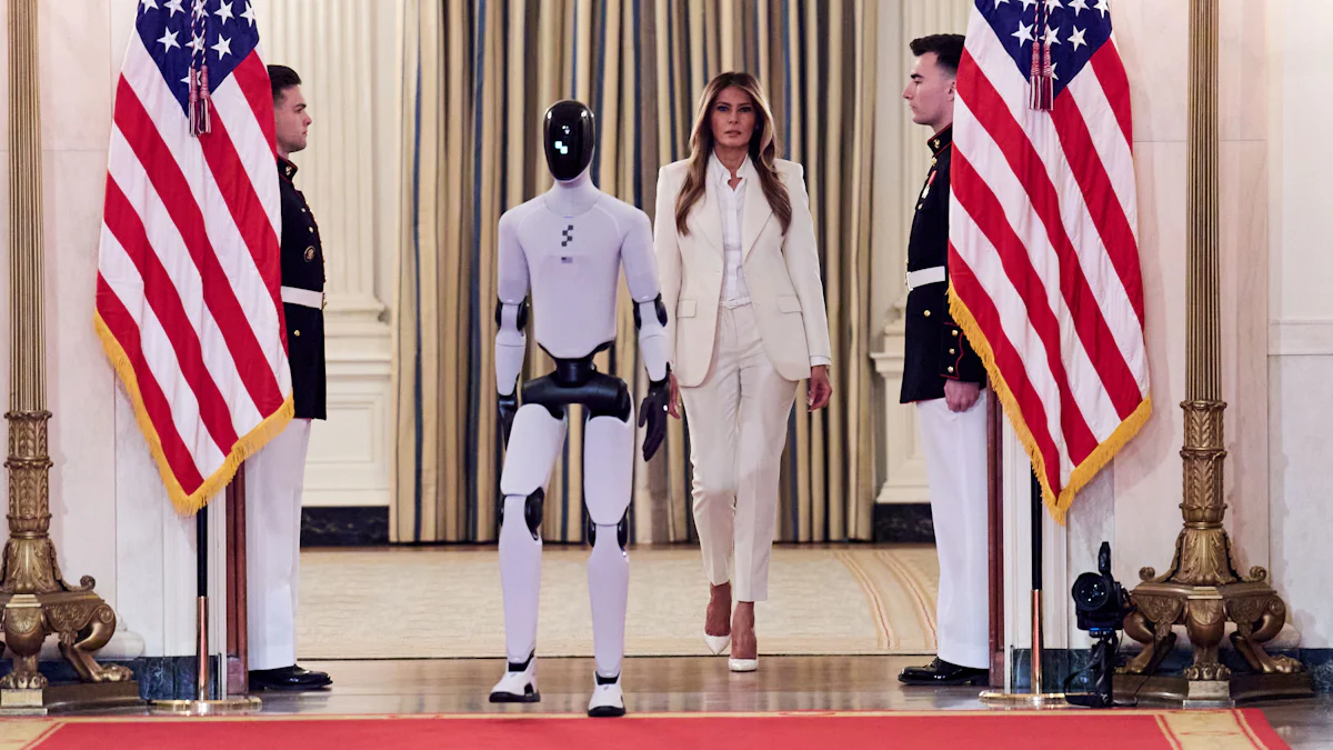 Leute: Der Roboter an Trumps Seite