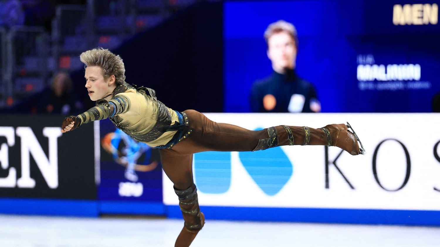 Mondiaux de patinage artistique : après son échec aux JO, l'Américain Ilia Malinin prend la tête du programme court devant le Français Adam Siao Him Fa