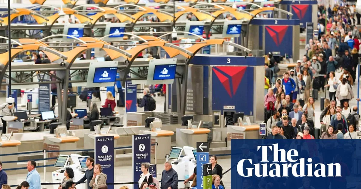 US passengers enraged by hours-long lines and missed flights: ‘Absolutely insane’