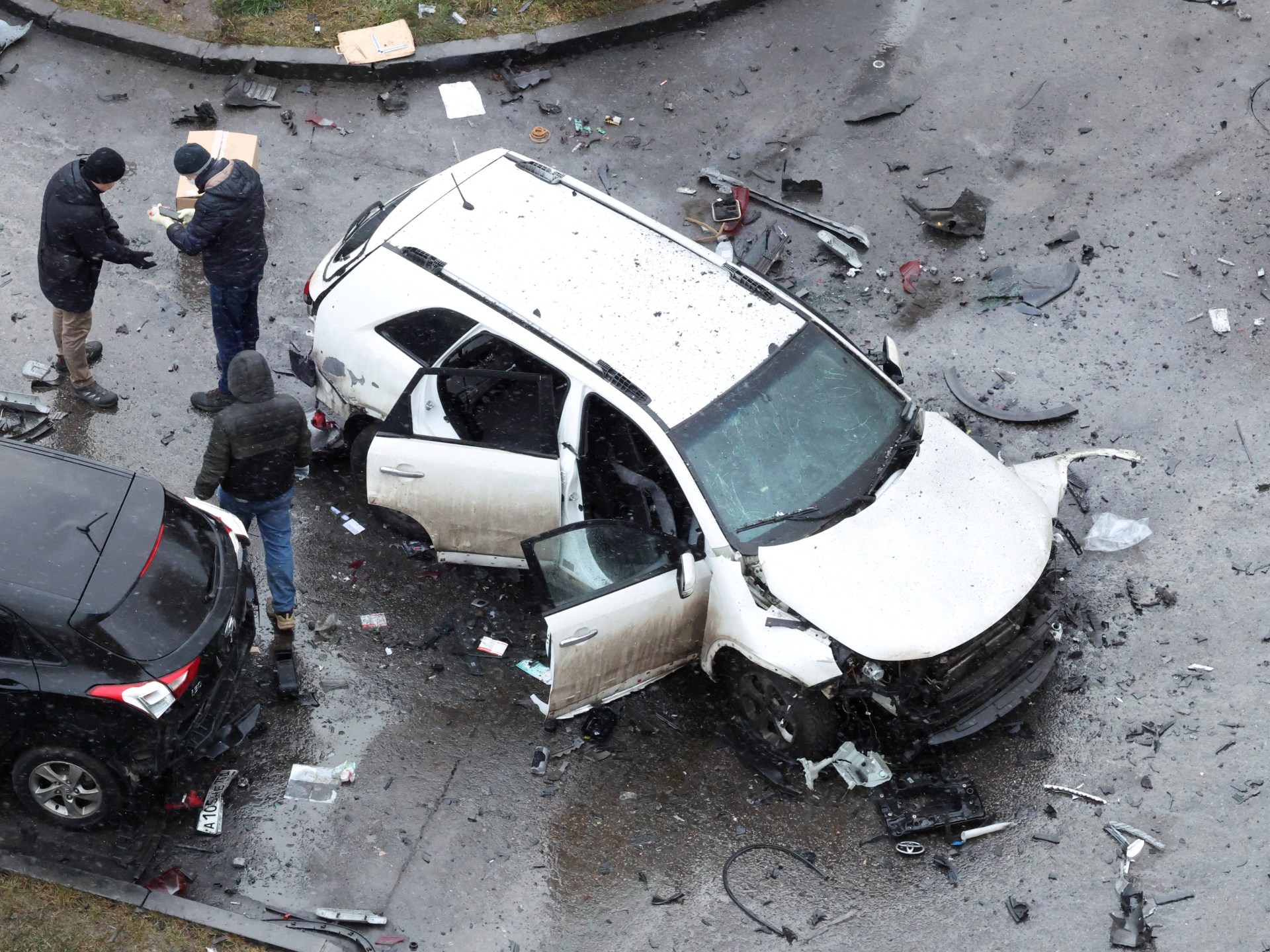 Russia-Ukraine war live: Moscow probes Kyiv link after bomb kills general