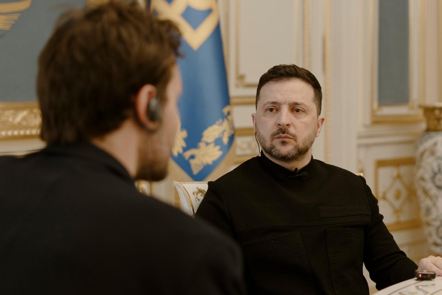 Volodymyr Zelensky en entretien exclusif avec « Le Monde » sur la guerre en Ukraine
