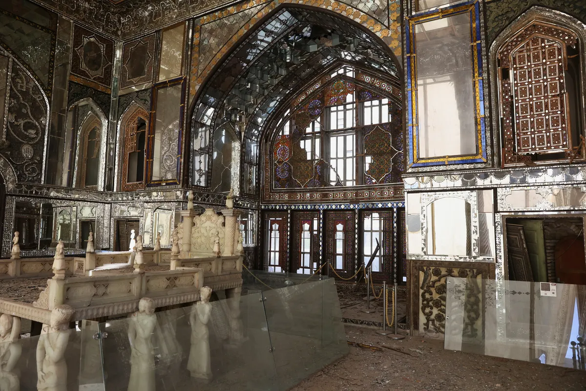 Al Jazeera visits Iran’s UNESCO-listed palace damaged by war