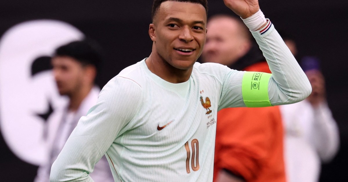 Mbappe nets for 10-man France in win against Brazil in World Cup warm-up