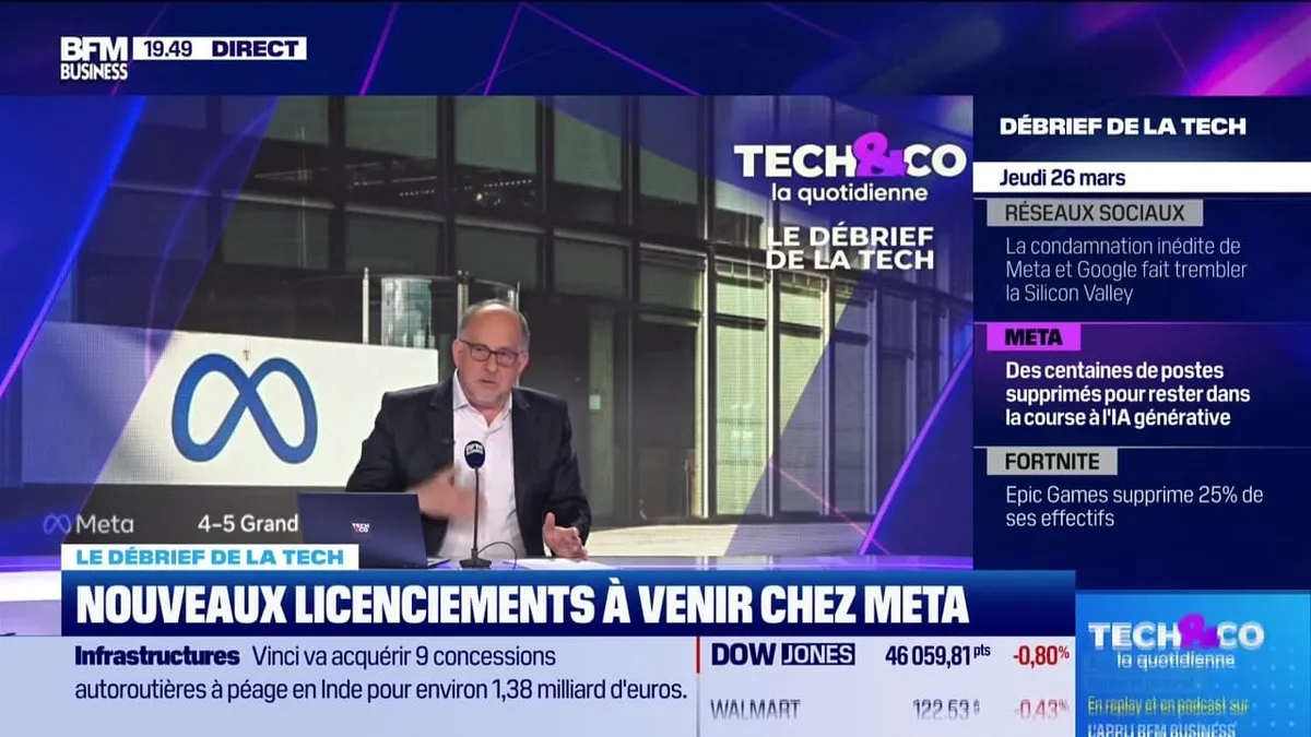 Le Débrief de la tech - jeudi 26 mars