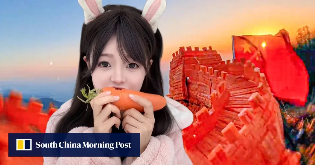 Chinese woman uses teeth to carve intricate sculptures, including Great Wall of China model
