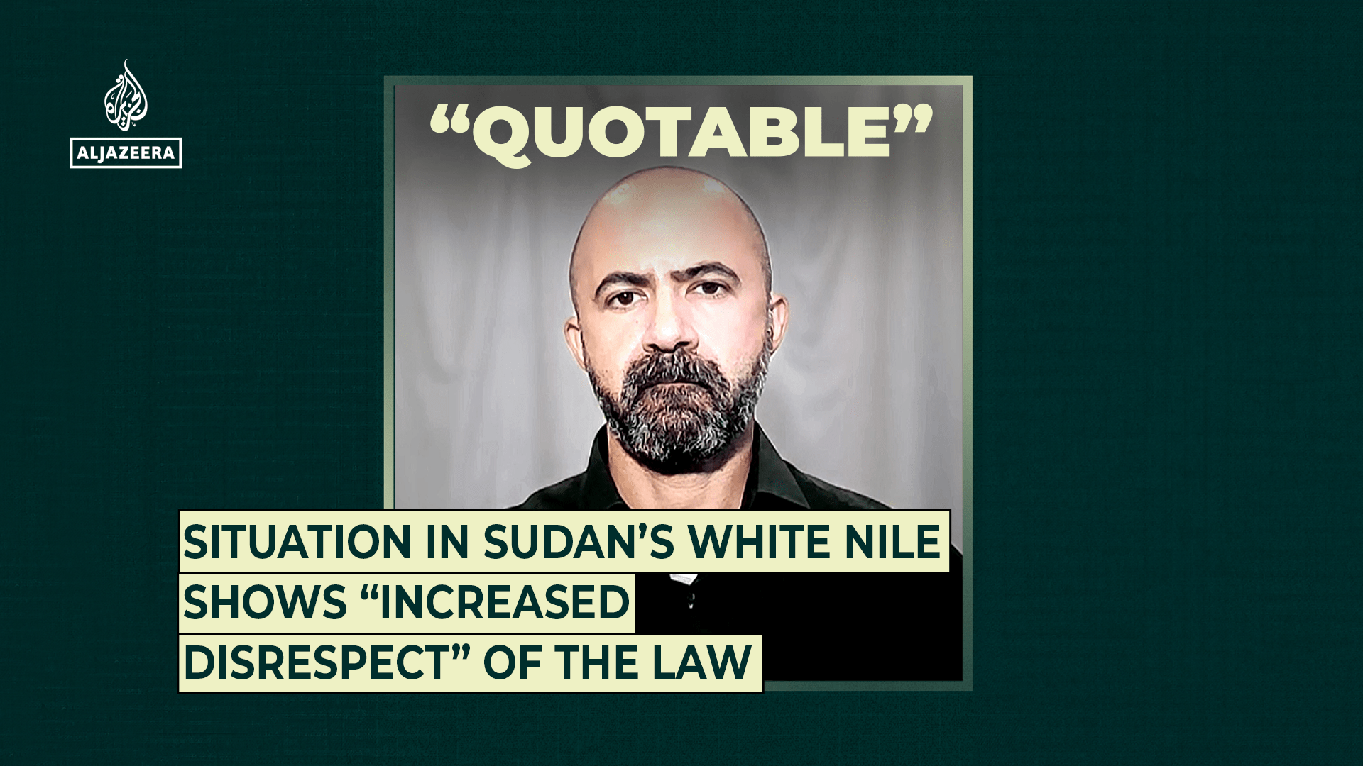 Situation in Sudan’s White Nile shows “increased disrespect” of the law
