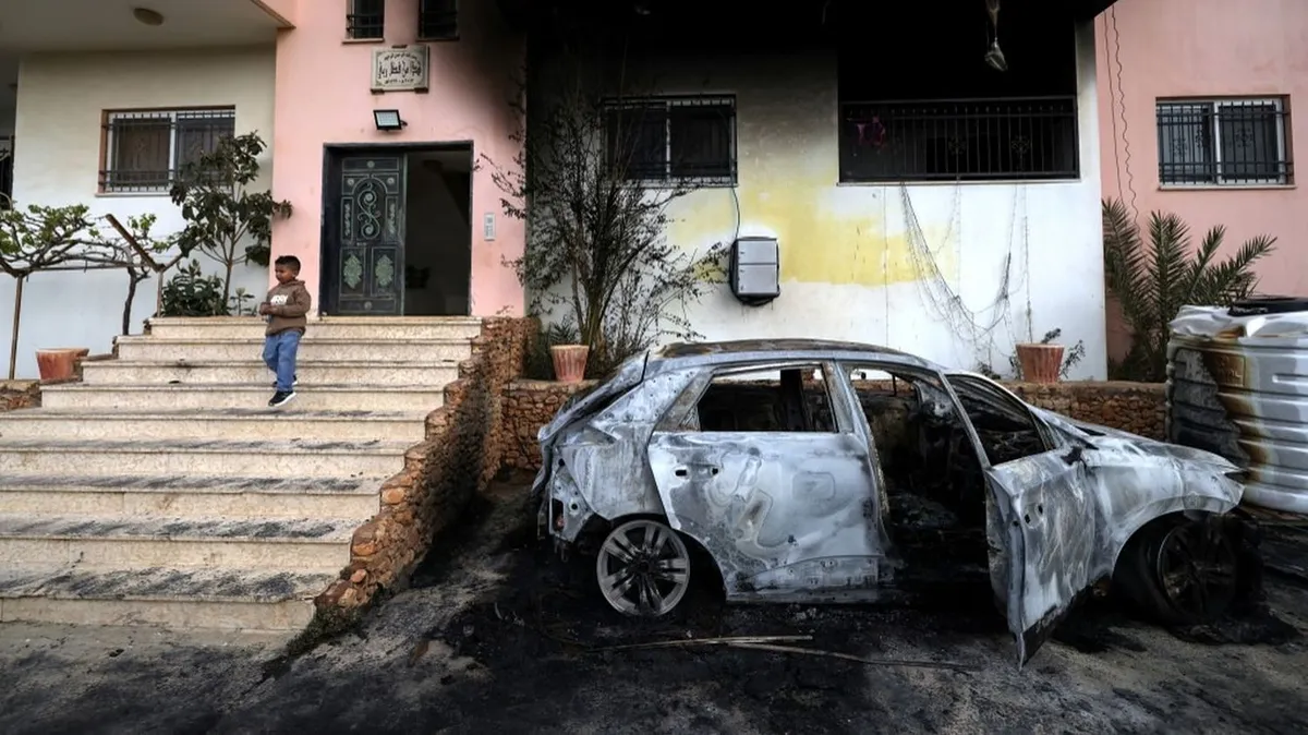 "Ils ont mis le feu à la maison" : en Cisjordanie occupée, des Palestiniens victimes d'attaques quotidiennes de la part de colons israéliens