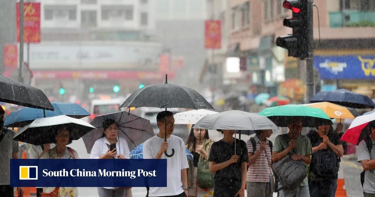 Thundery showers in Hong Kong expected in several hours
