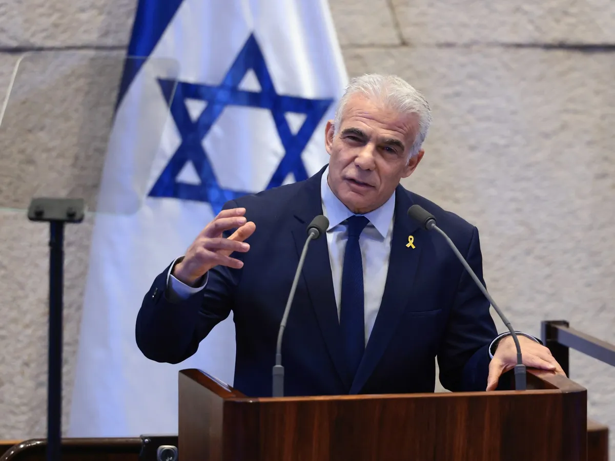 Israeli opposition leader rails against ‘multi-front war without strategy’