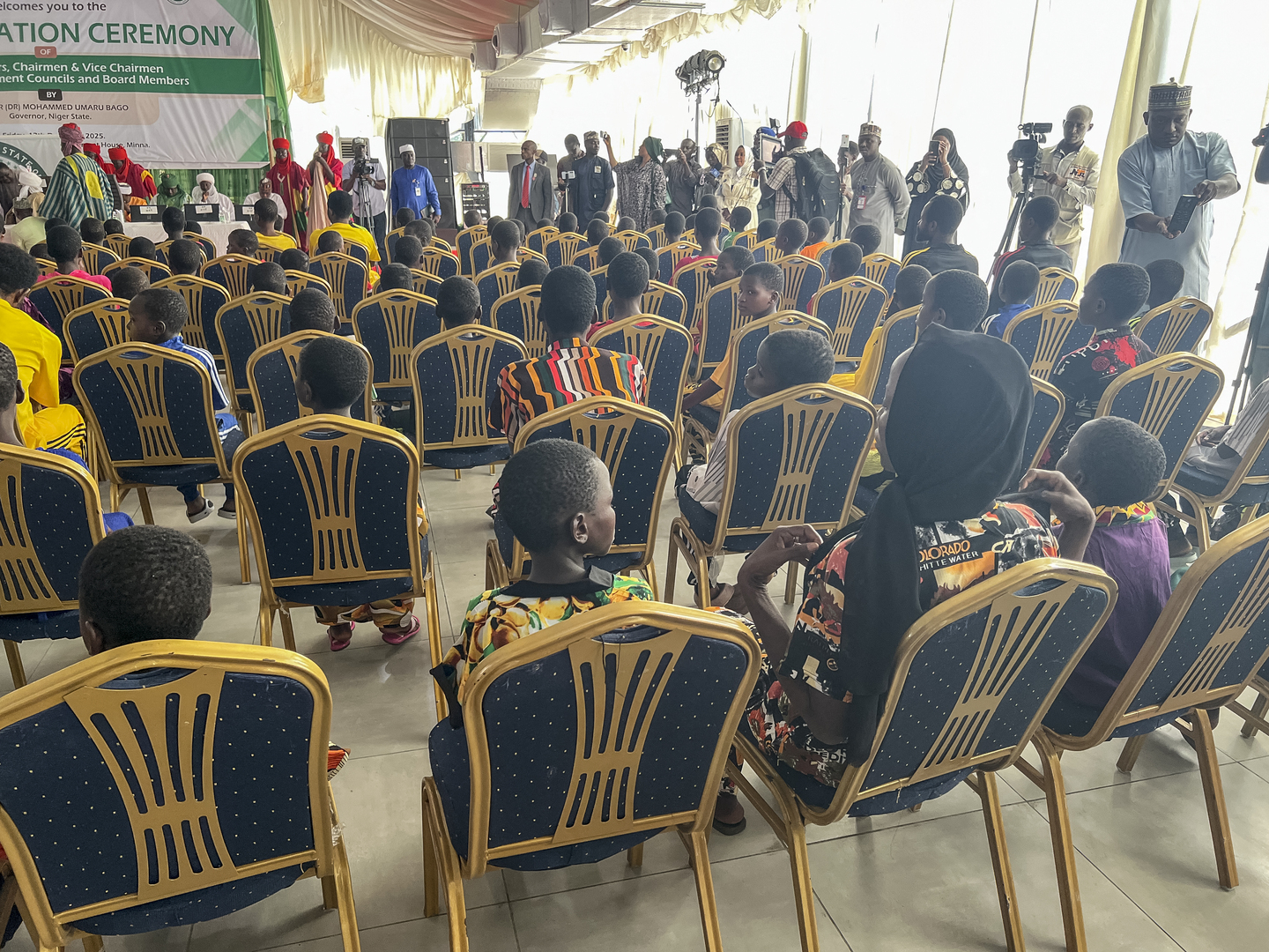 130 Nigerian schoolchildren freed after mass abduction