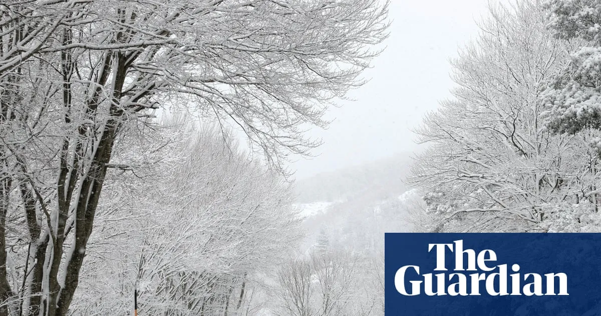 Weather tracker: cold weather sweeps Europe and cyclone hits Australia