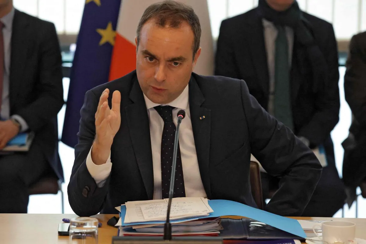 Sébastien Lecornu prône une ligne de « sérieux, stabilité, maîtrise » alors que le déficit est moins élevé qu’attendu