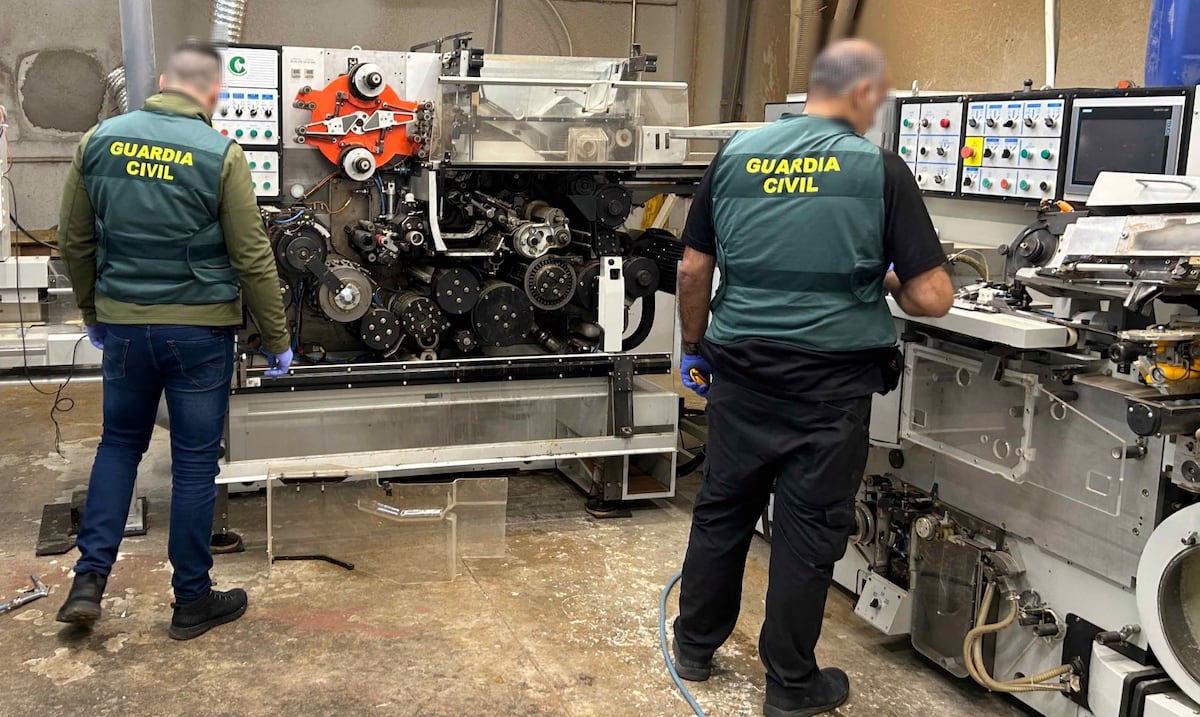 Intervenidas 10 toneladas de tabaco falsificado en una fábrica ilegal en Granollers