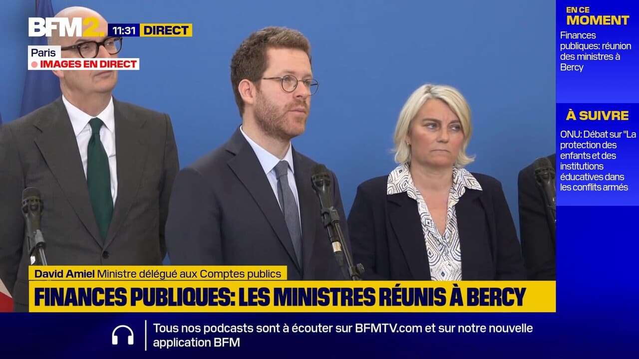 Finances publiques: "un euro de plus dépensé" en 2026 sera "un euro annulé ailleurs", affirme le ministre des Comptes publics David Amiel