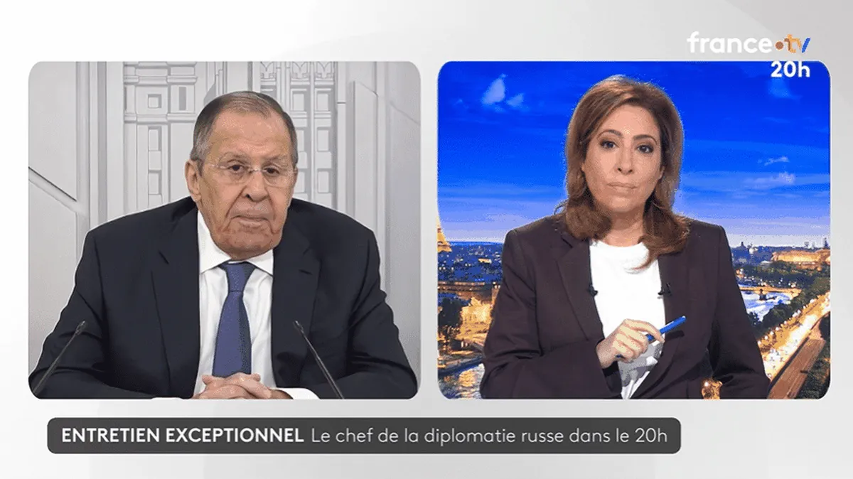 Pourquoi et dans quelles conditions la rédaction de France Télévisions a-t-elle réalisé l'interview de Sergueï Lavrov, chef de la diplomatie russe ?