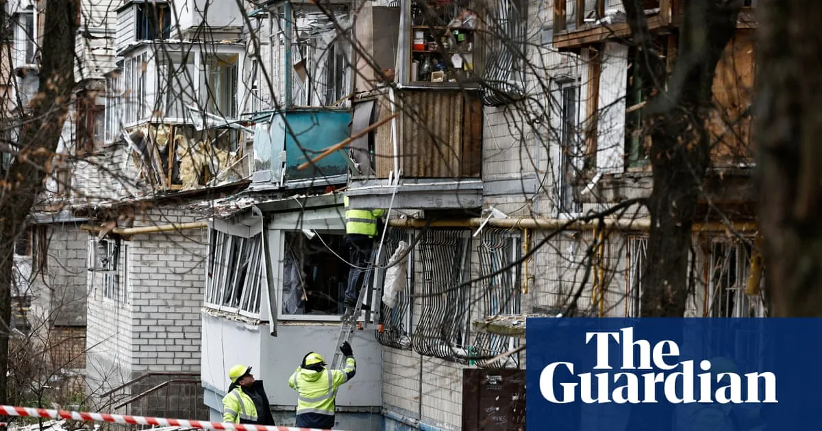 Russian attacks kill three and cut power to freezing Ukrainian regions