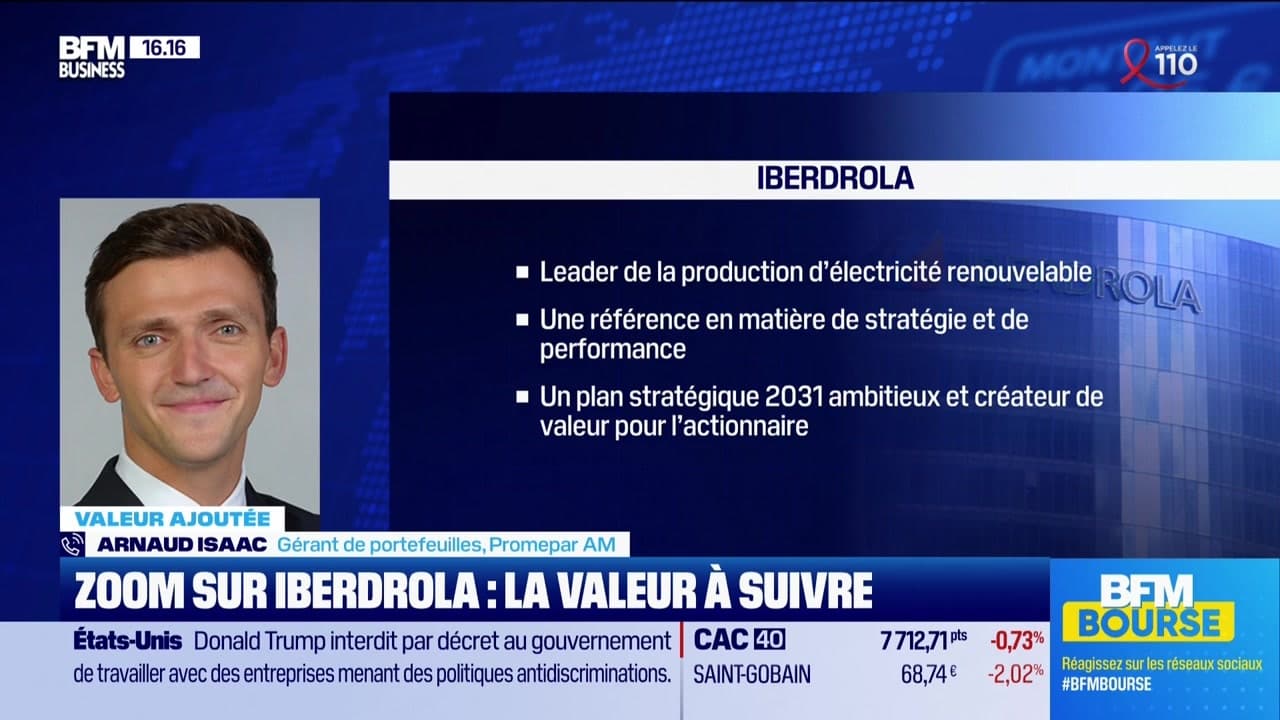 Valeur ajoutée : Ils apprécient Iberdrola - 27/03