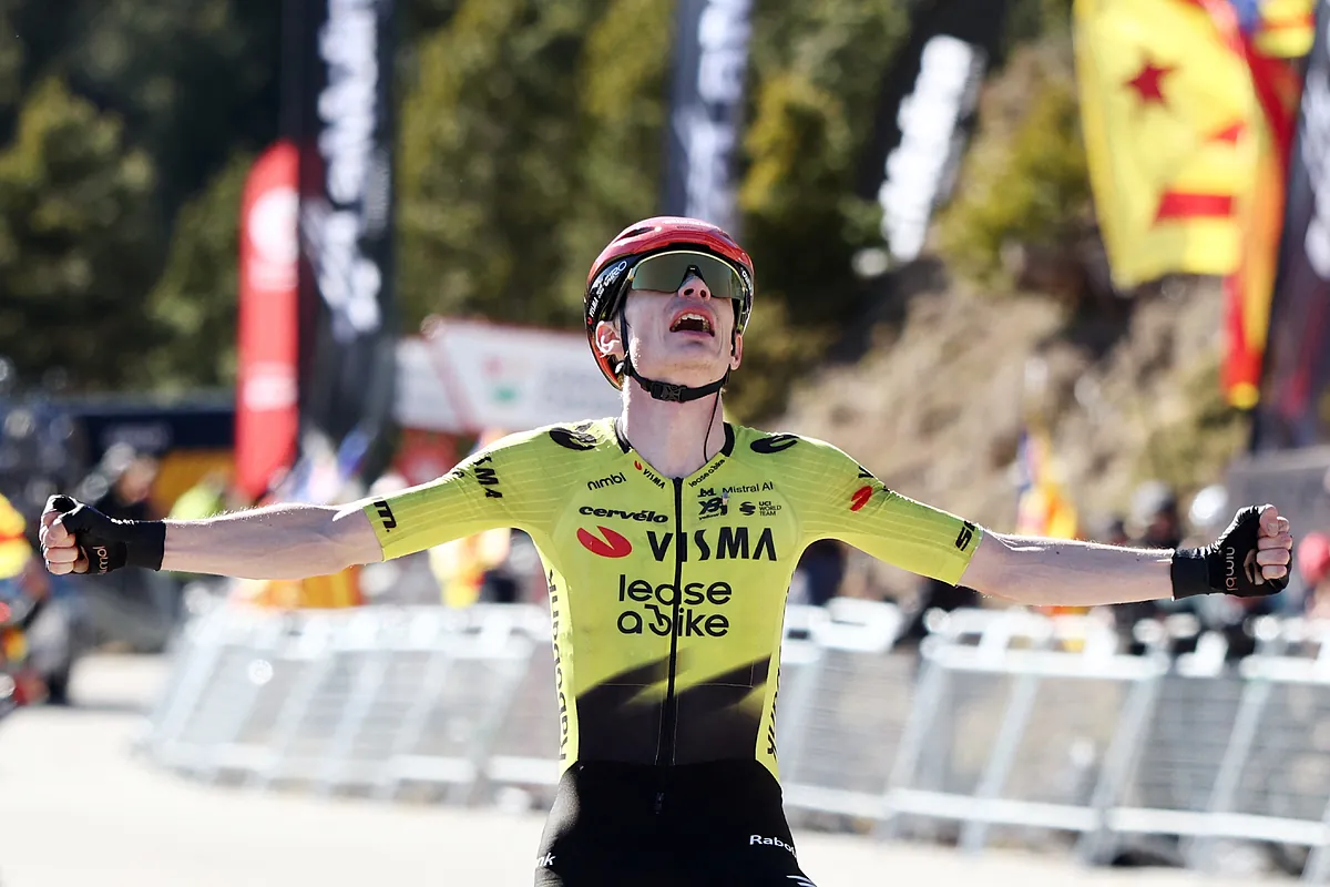 Vingegaard rompe a Evenepoel y dinamita la Volta a Catalunya