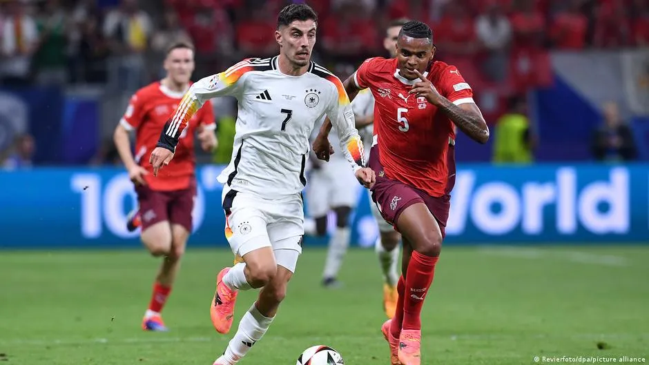 DFB-Team feiert Sieg bei Kai Havertz' Rückkehr