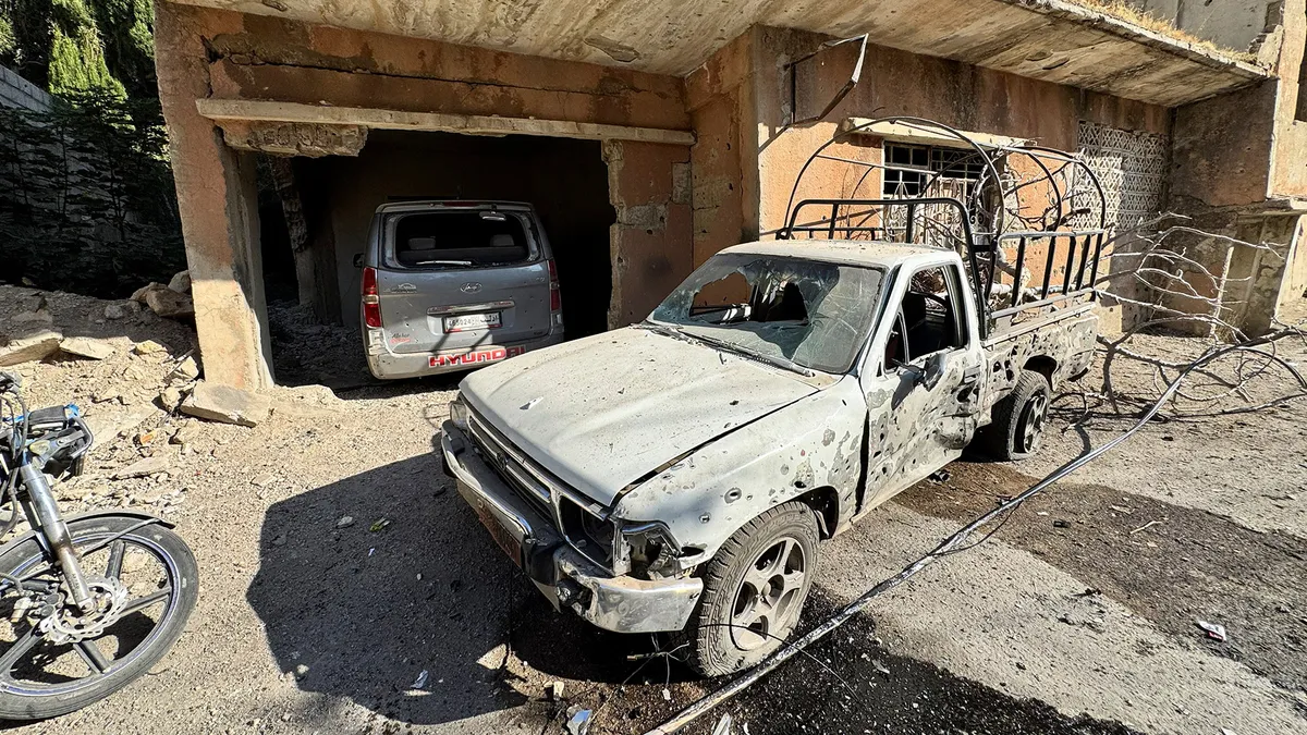 Mourning begins in Syrian town after deadly Israeli raid