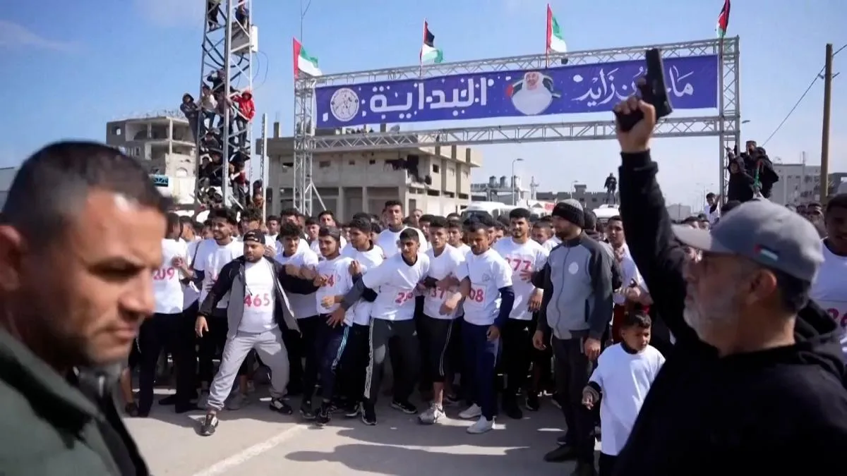 
                                    Gaza acoge su primer “maratón” en más de dos años
                                