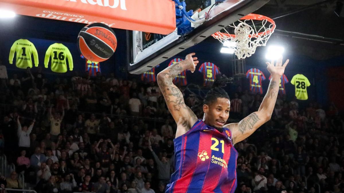 Un Barça muy irregular logra una sufrida victoria que le acerca al playoff de la Euroliga