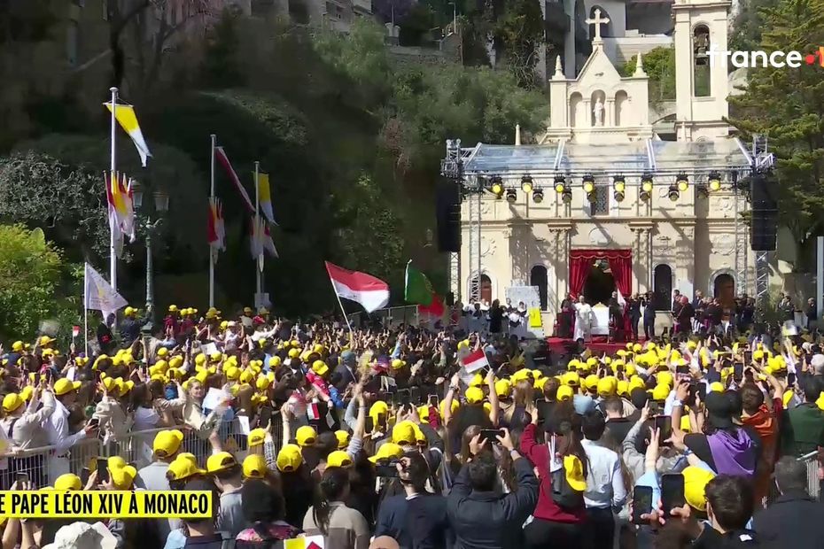 Suivez la visite à Monaco du pape Léon XIV, accueilli par le couple princier