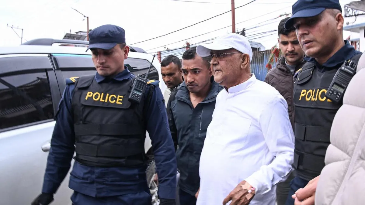 Nach Toten bei Protesten: Nepals Ex-Premier Oli festgenommen
