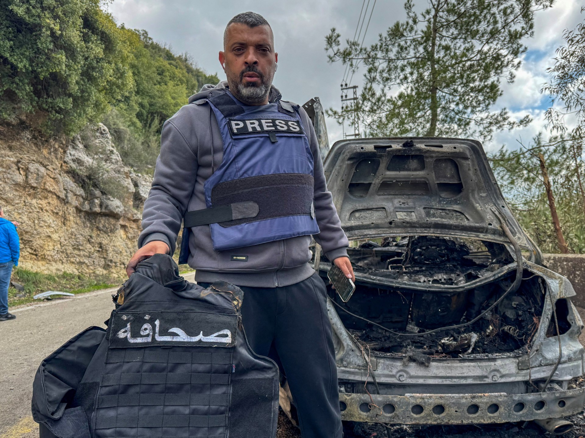 Three journalists killed in Israeli strike on marked press car in Lebanon