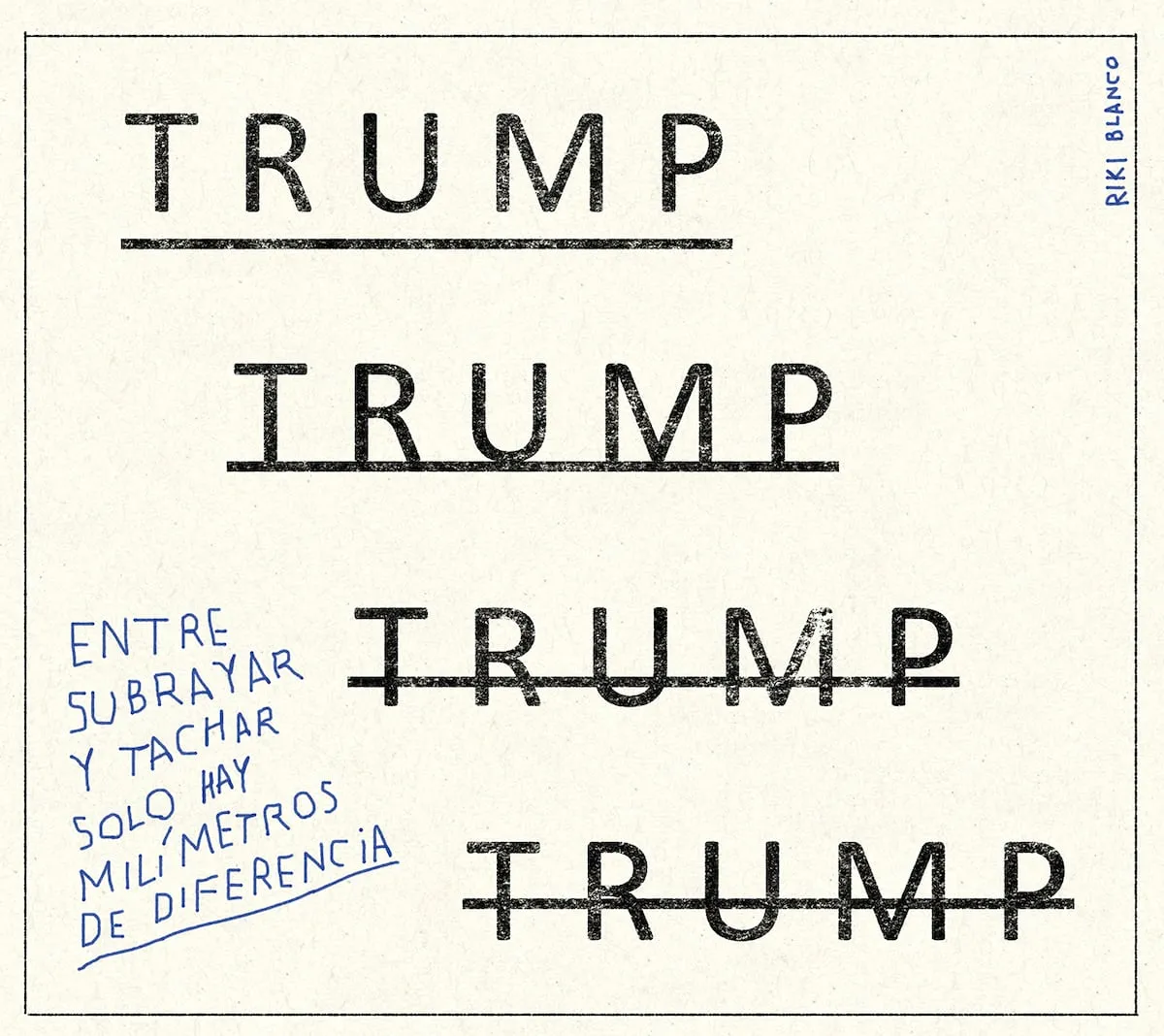 Riki Blanco: por milímetros