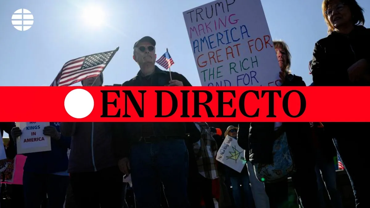 Las manifestaciones contra Trump recorren Estados Unidos y traspasan sus fronteras