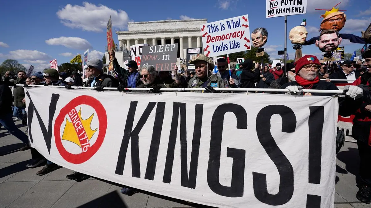 "No Kings"-Motto: Erneut Demonstrationen gegen Trump in den USA