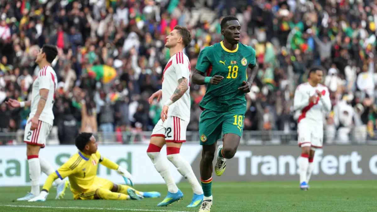 Football: face au Pérou en amical, le Sénégal fait le plein de confiance et enchante ses supporters