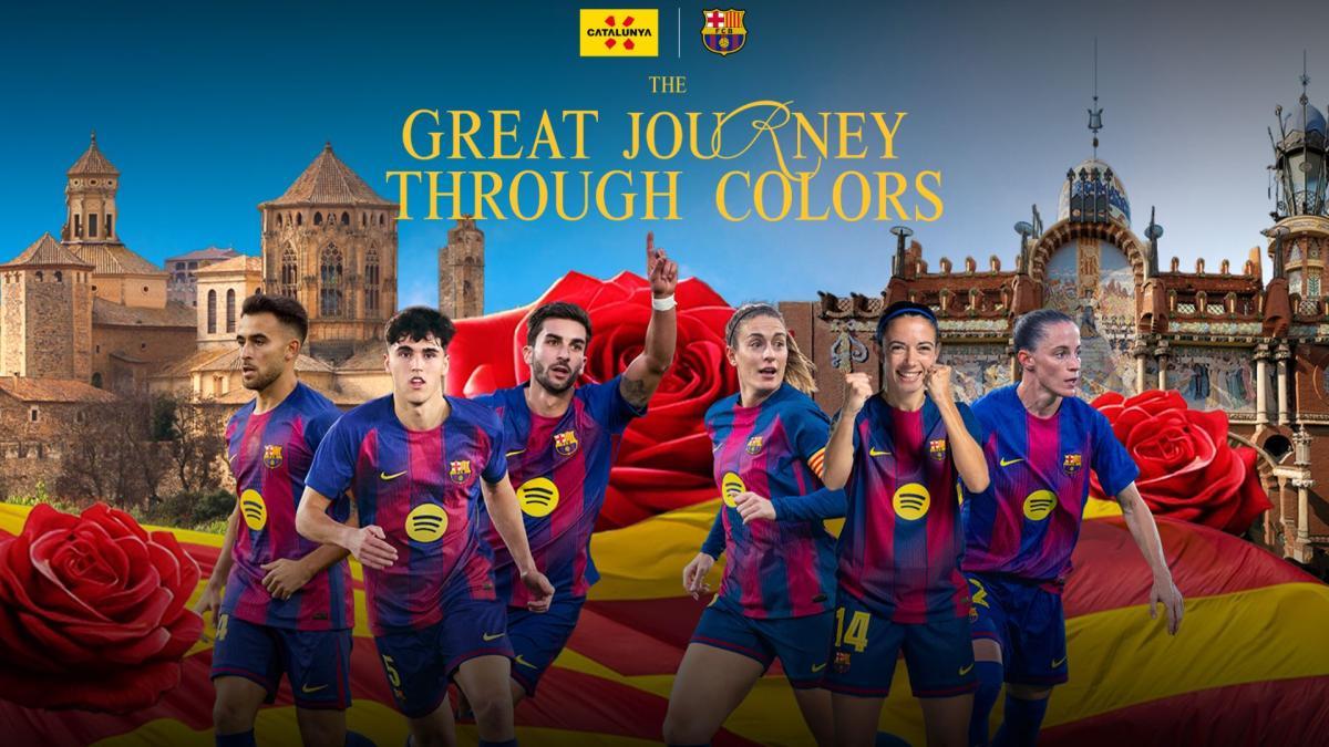 
                                        Seis futbolistas del Barça promocionan Sant Jordi
                                    