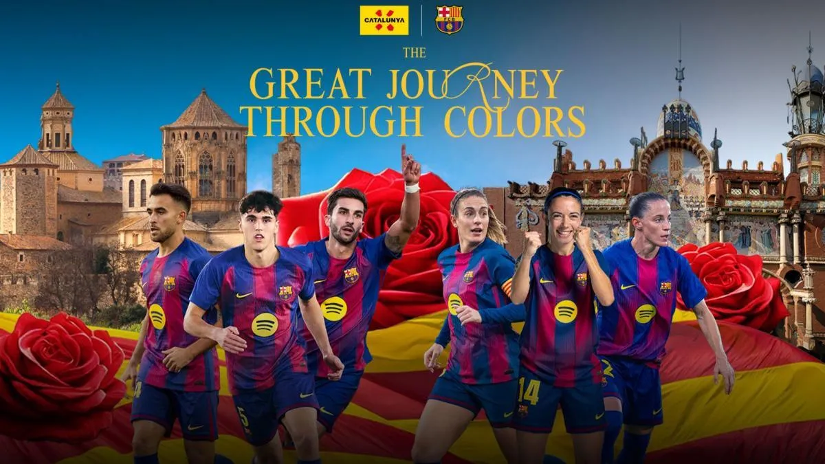 Seis futbolistas del Barça promocionan Sant Jordi