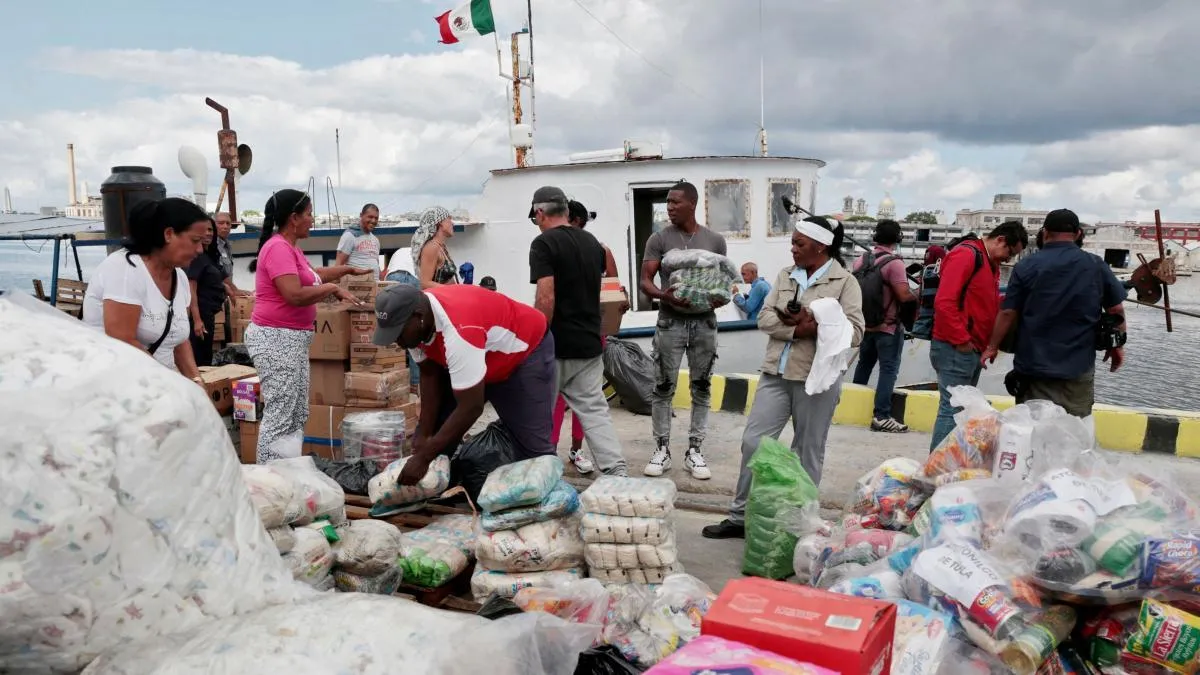 La Armada de México encuentra dos veleros desaparecidos que transportaban ayuda humanitaria a Cuba