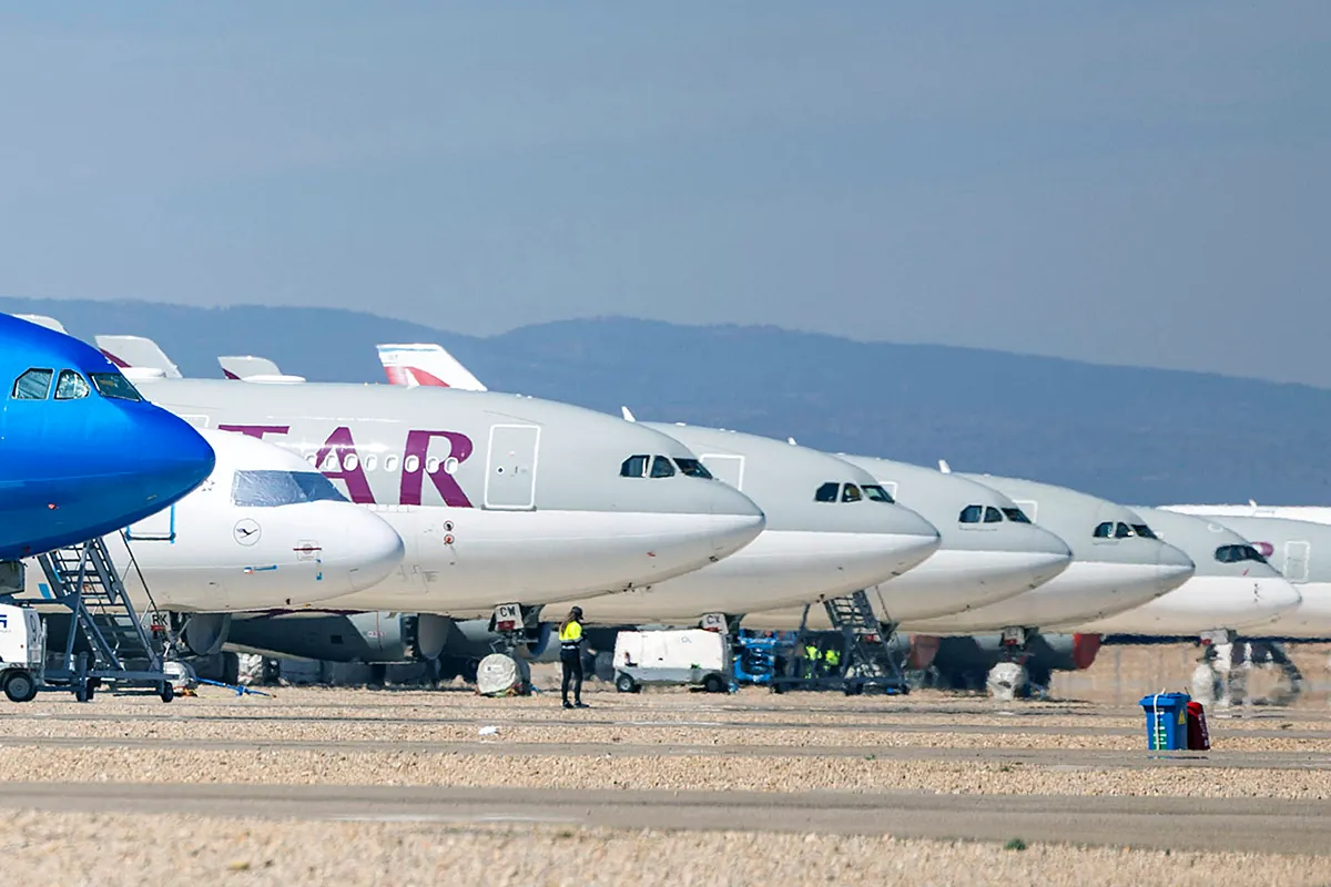 Teruel, refugio de guerra: dentro del búnker de las grandes aerolíneas frente a las bombas de Oriente Medio